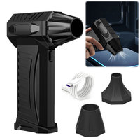10000mAh Powerful Air Blower 800000 RPM Vacuum Dust Cleaner Brushless Motor Turbo Jet Blower for Car House Computer Keyboard