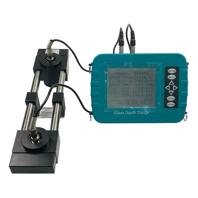 Crack Depth Meter High Precision Concrete Crack Width Gauge Tester Tool Best Price