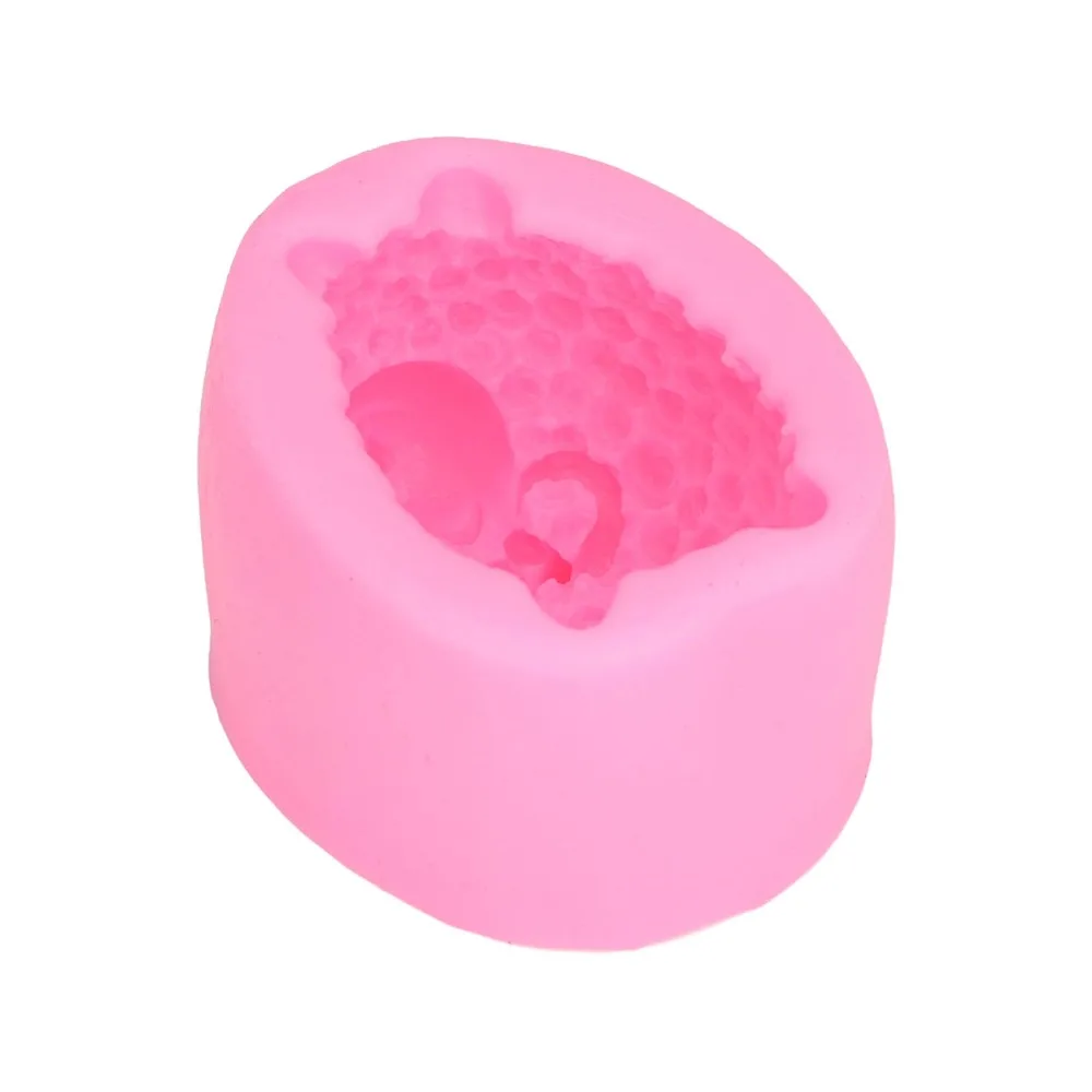 Three Dimensional Silicone Mold DIY Hand Made Pink Sheep Shape Mold 8.5 x 6.8 x 5cm Fondant Mold Cake Mold Cake Decorating
