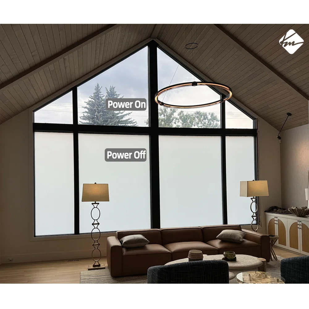 Smart Switchable Pdlc Smart Glass Tint Electronic  EVA Pdlc Smart Film for Windows Glass