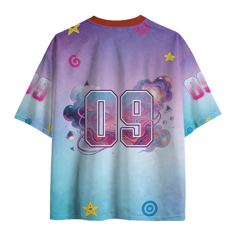 New Sports Mesh Jersey,QuickDrying Sports Short Sleeved Jersey,Upgraded Fabric,Mesh Knitted Fabric,Cute Cat Emoji Pack,Y2K Trend