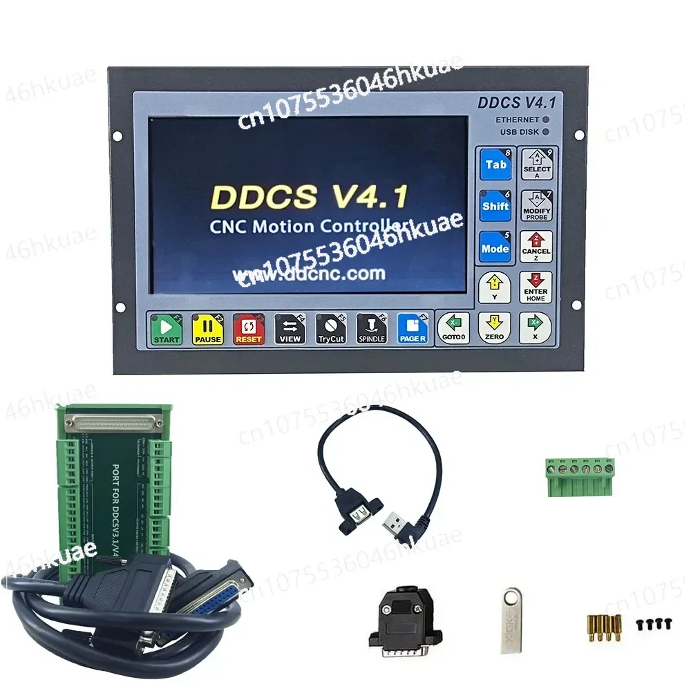 DDCSV 4.1 Standalone Motion Controller Offline Controller Support 3/4 Axis USB CNC Controller Interface Replace Mach3