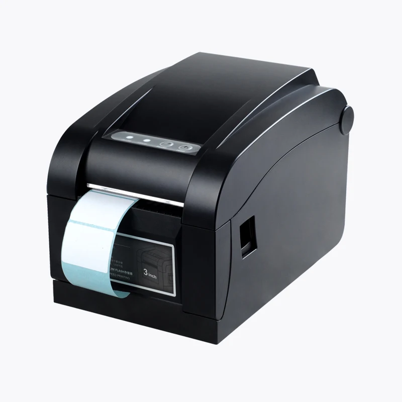 ATV&UTVSupermarket USB Serial Thermal Label Printer with Cutter Black and White in Stock