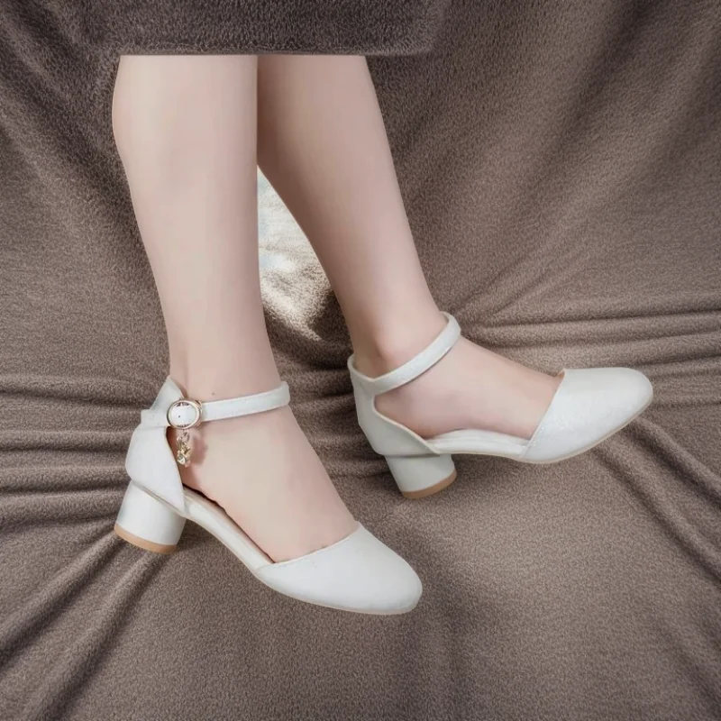 Baby Girls Princess Shoes Sparkling Stage Elegant Cute Kids Sandals Comfortable Heels Catwalk Fashion Spring/summer Students