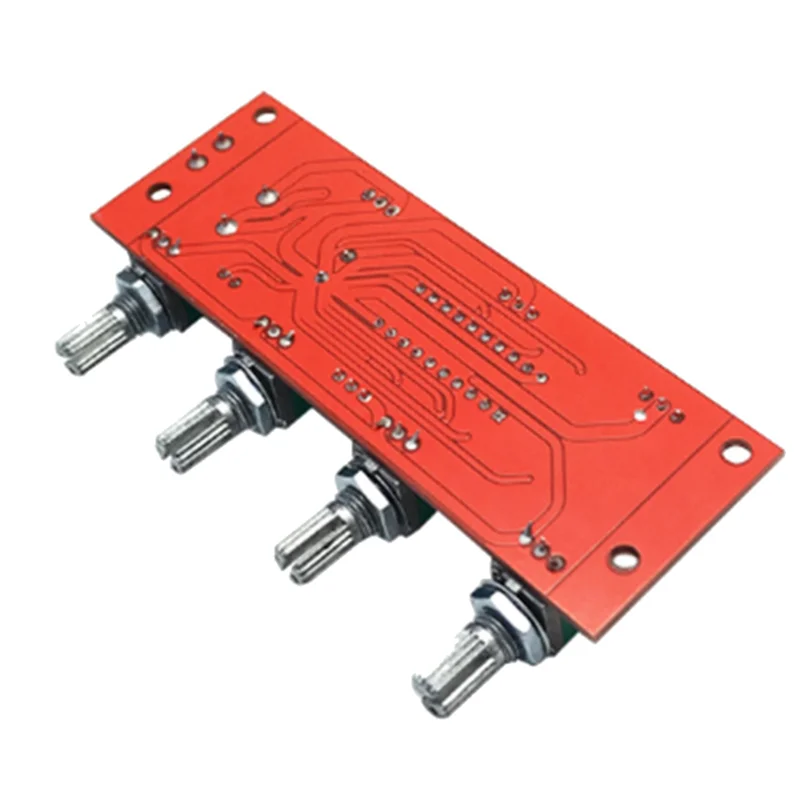 Placa de tom PHILE-2X LM1036 com placa de tom pré-amplificadora de ajuste de volume de graves agudos usando chip de tom LM1036 (tipo A)