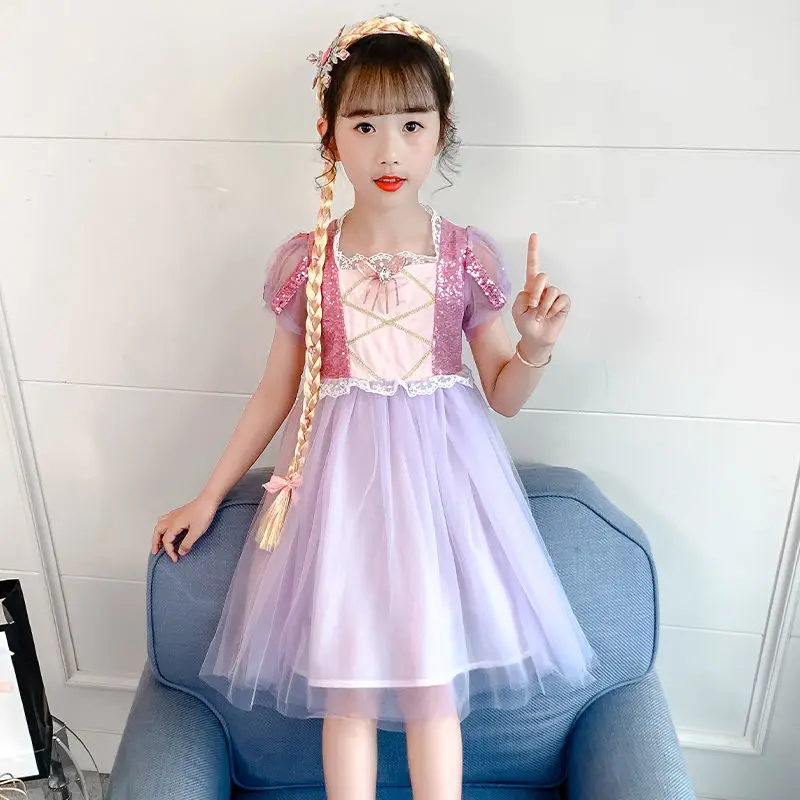 1-5-8-12 Years Old Dresses Wedding Party Princess Christmas Dresses Girls Party Costumes Kids Cotton Party Girls Costumes