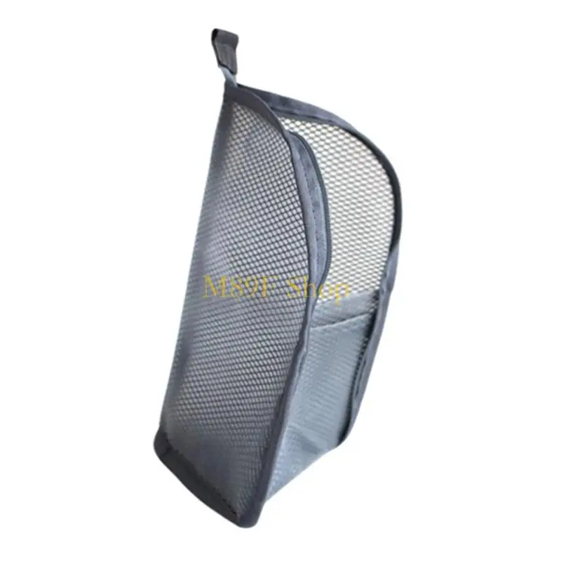 M89F Stylish 4Color Option EVA Cosmetic Brush Case Organizers With Hanging Hook And Foldable Design For Neat Storage Bag