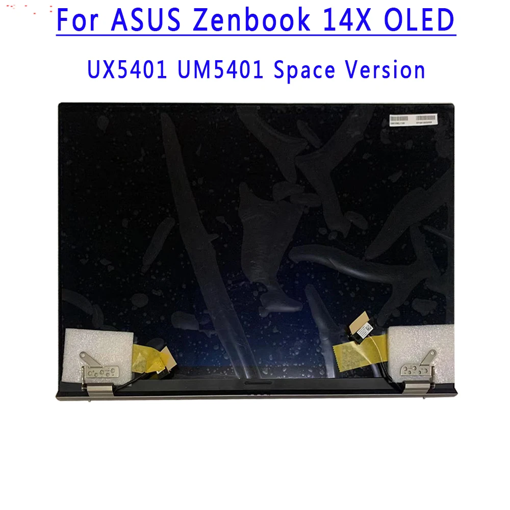 14.0 inch 2880x1800 QHD 40PINS EDP 60HZ OLED Screen Upper Part With Touch For ASUS Zenbook 14X UX5401 UP5401 UM5401