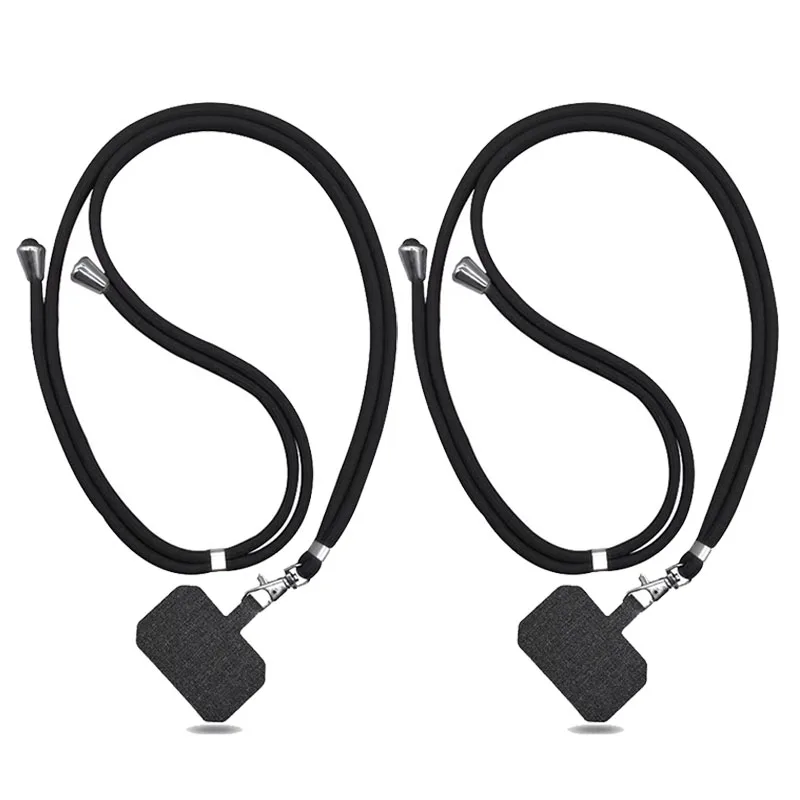1/2 stücke Universal Einstellbare Telefon Lanyard Strap Handy Hängen Seil Neck Straps Anti-verloren Lanyards Handy Zubehör
