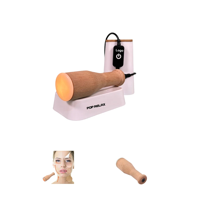 

Массажер для лица и тела с нефритовыми камнями для моксотерапии, горячего массажа, гуаша, расслабления мышц и инфракрасной термотерапии