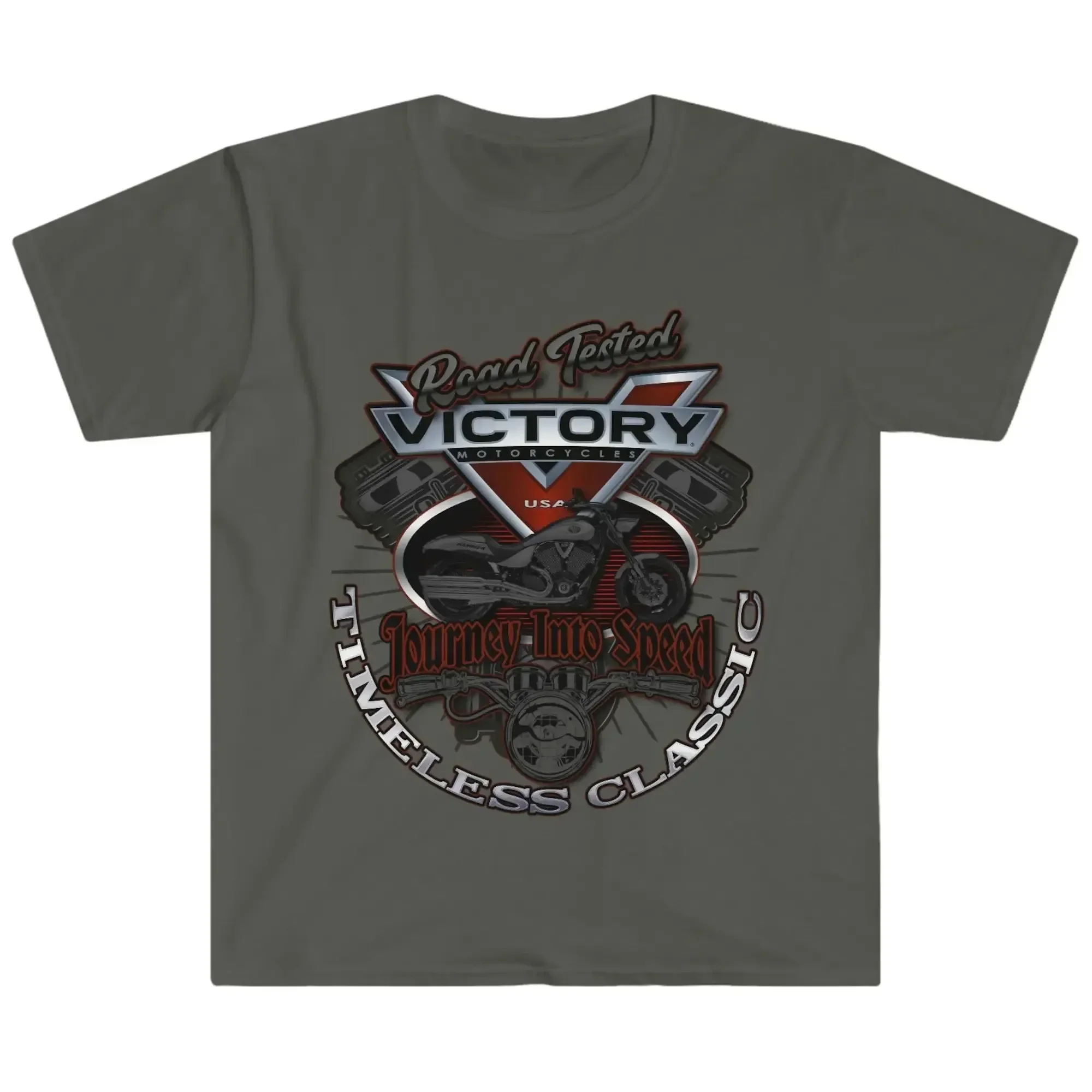 2024 Men T Shirt Casual New Limited Motorcycle Norse Viking Victory or Valhalla Men Dad T-shirt Graphic Streetwear S-3XL