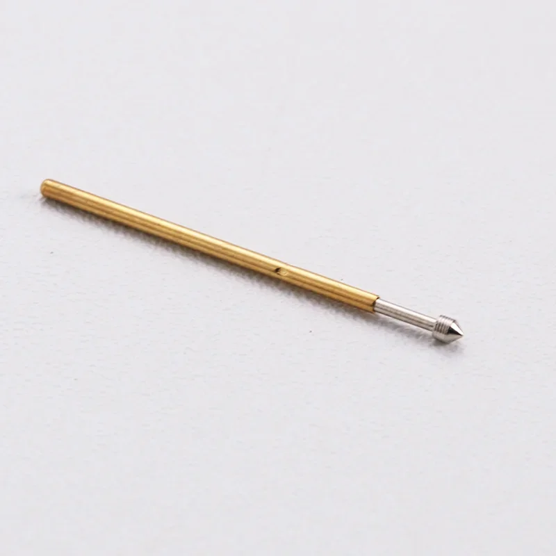 Imagem -02 - Sonda de Teste de Mola Cônica Diâmetro Externo 068 mm Comprimento 1655 mm Pcb Pogo Pin 100 Pcs por Pacote P50-e2