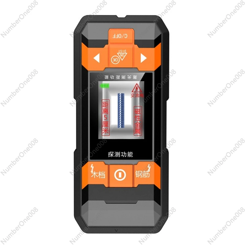 

Detector Rangefinder accurately detects dark lines on the wall, metals, etc