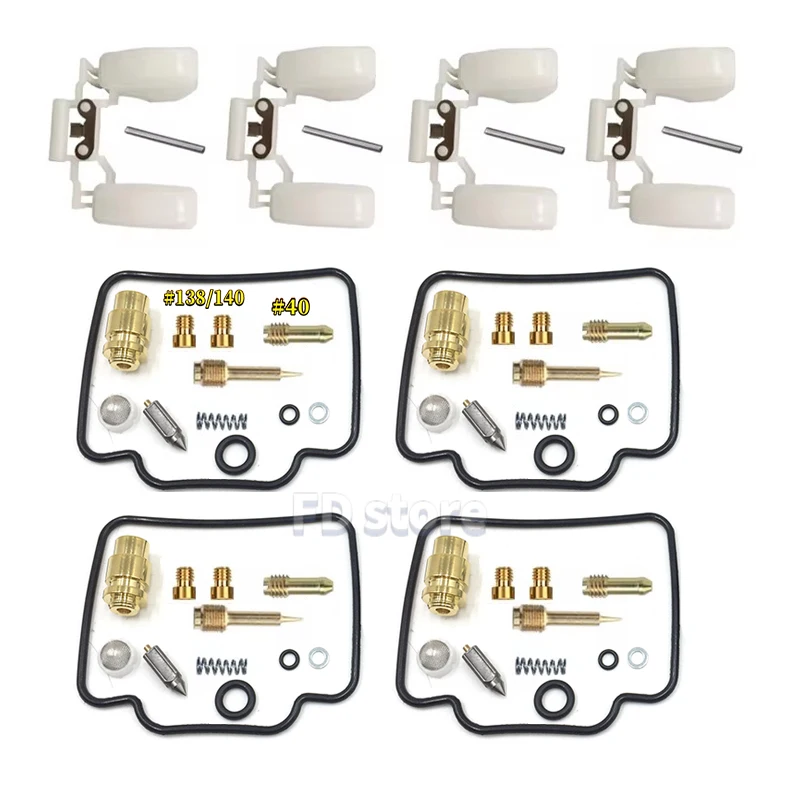 

4XMotorcycle Carburetor Repair Kit For Suzuki GSX600F 1988-1996 GSX-F 600 GSX600FFU(JK) Carb