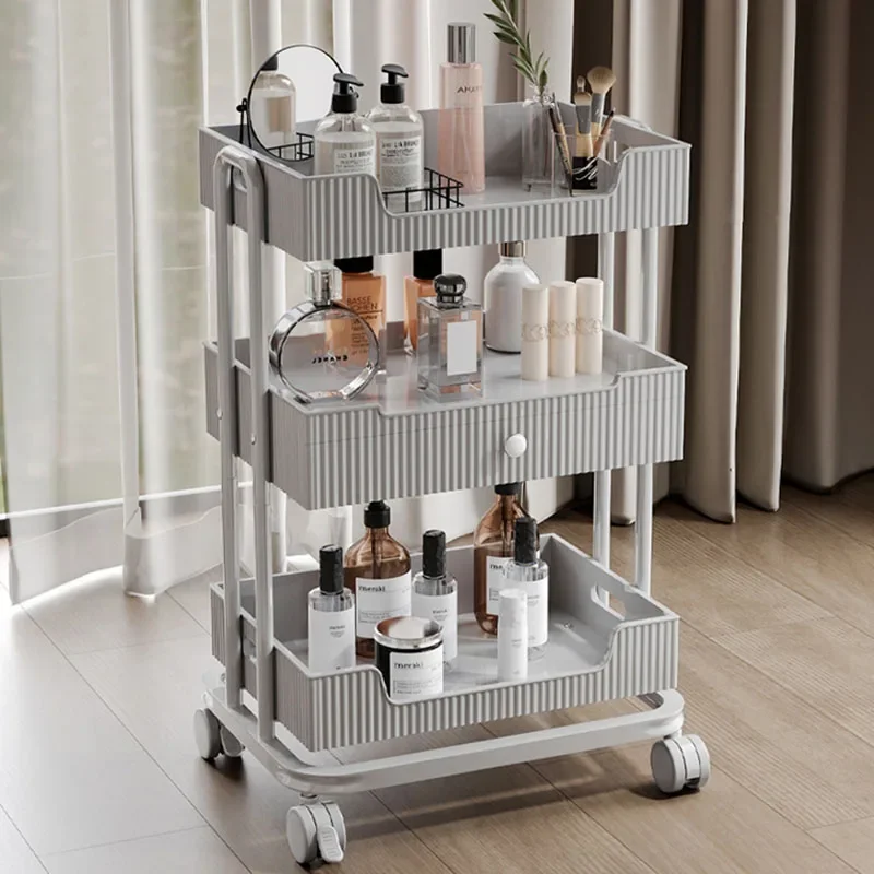 

Beauty Salon Trolley Elegant Hairdresser Cart Stations Furniture Cosmetologist Medical Drinks Utility Auxiliary Marquesa