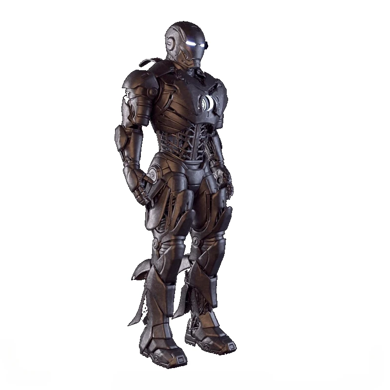 

Original Iron Man MK2 1/12 SHF and 1/10 SHF Assembled Marvel Legends Tony Stark Action Figure Collectible Toy Gift