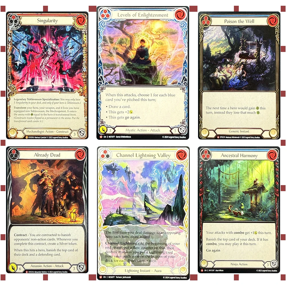 

Протекс для плоти и крови. Уровни просветления P.oiso.n the Well/Singularity Already Dead Ancestral Harmony Blade Flurry FAB TCG