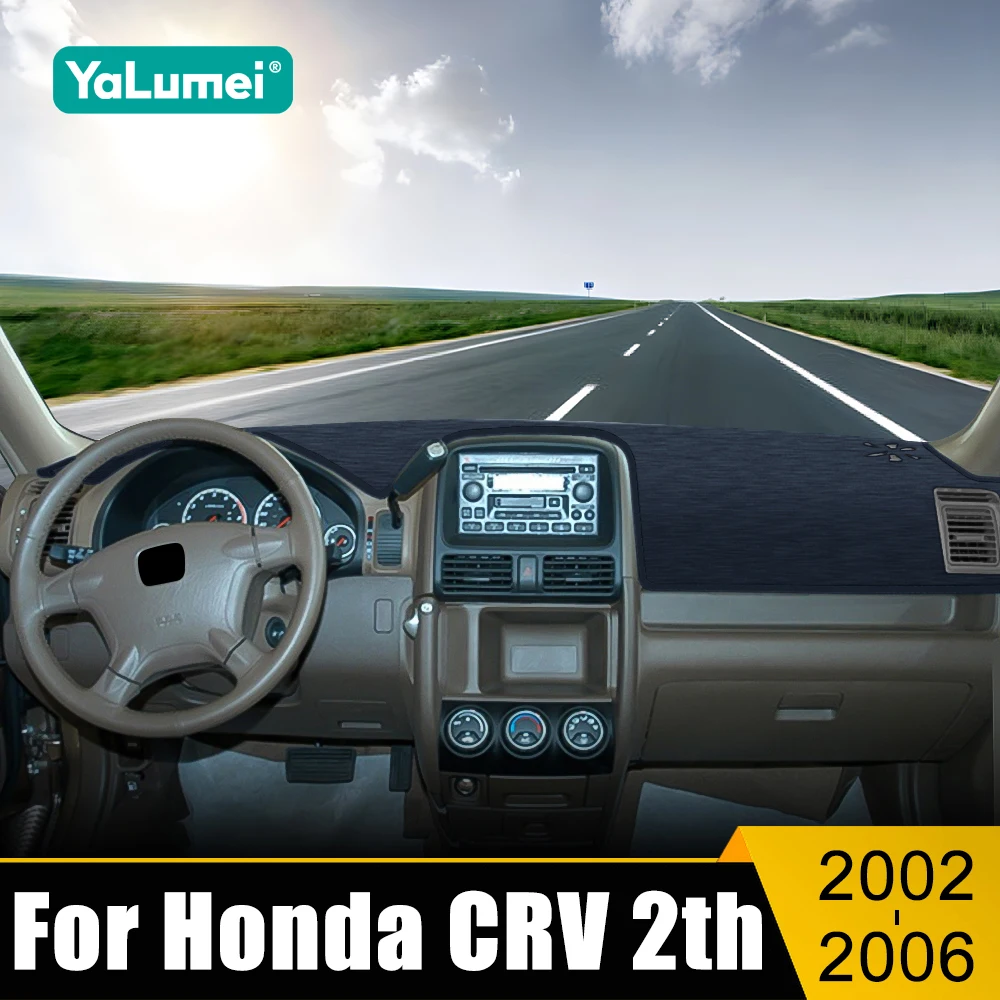 

For Honda CR-V CRV II MK2 2002 2003 2004 2005 2006 Car Dashboard Sun Shade Cover Pad Instrument Desk Non-slip Mat Accessories