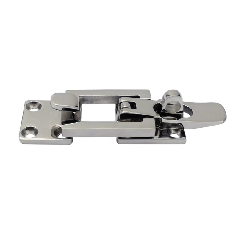 

Stainless Steel Anti-Rattle Fastener Clamp Boat Locker Marine Hardware Door Lock Catch for Marine Boat