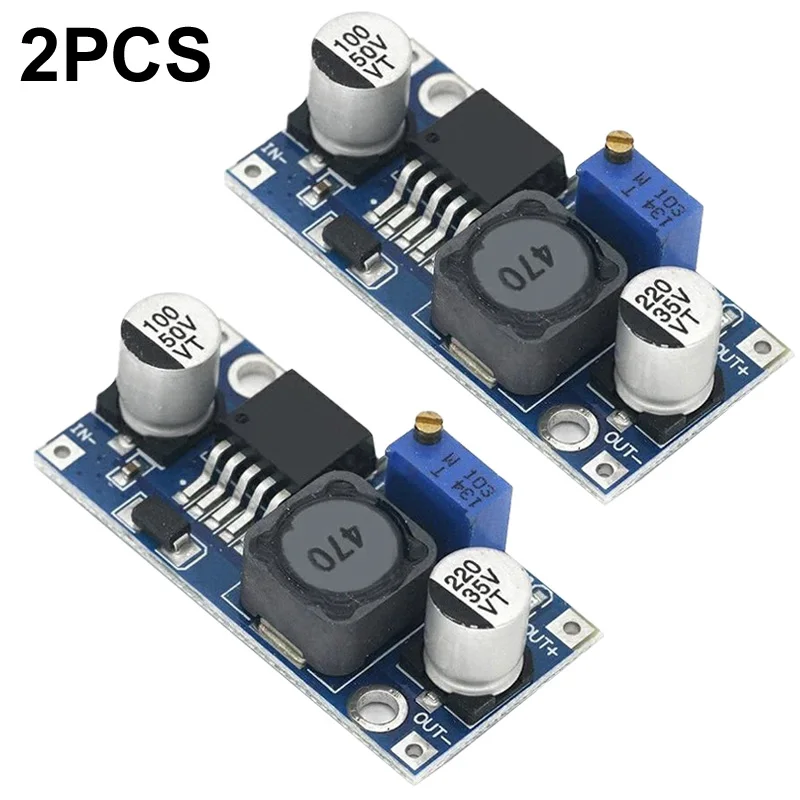 LM2596 DC-DC Step-down Power Supply Module DC Voltage Converter DC Regulator Adjusted the Voltage 3V-40V Output 3A current Max