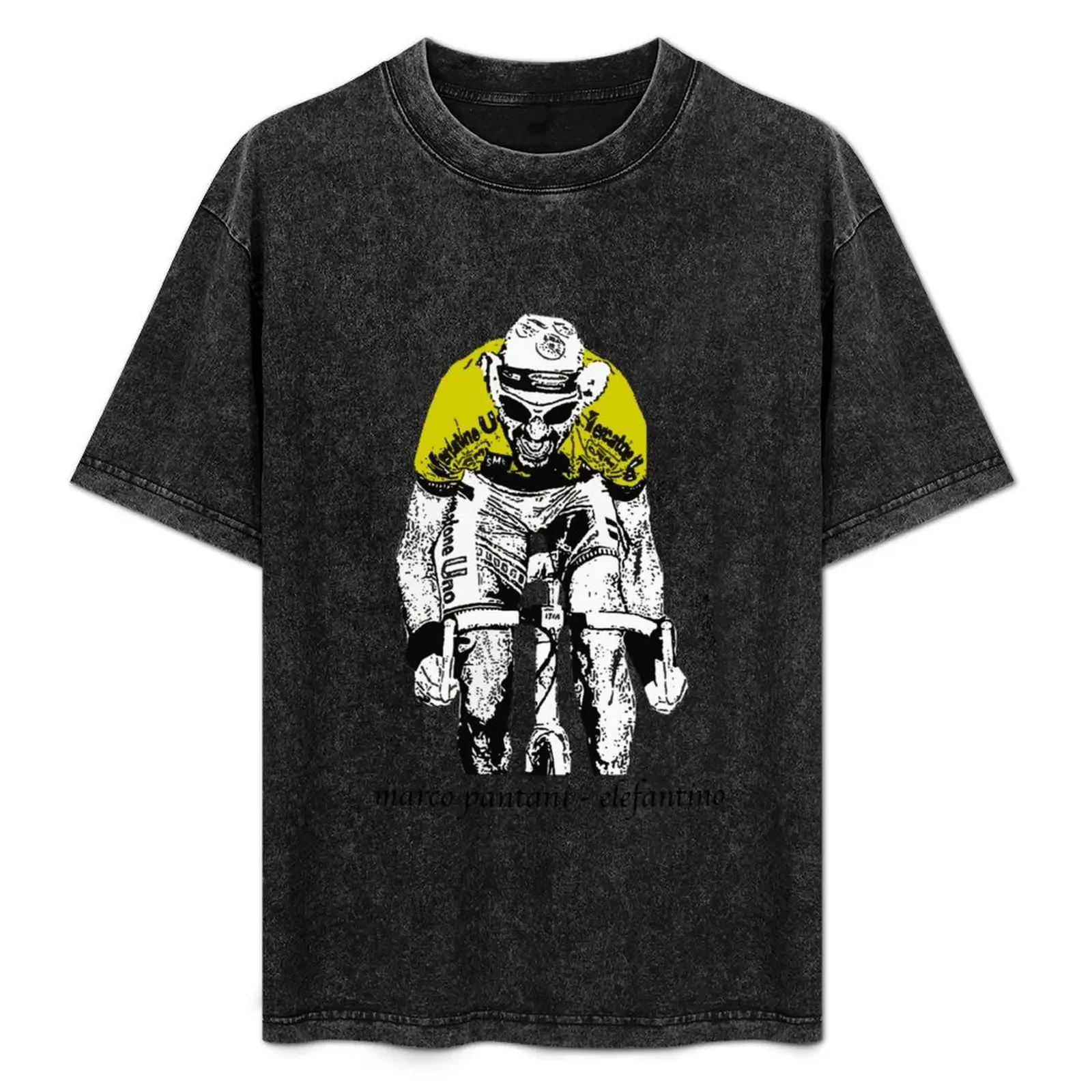 

Le Tour: Marco Pantani T-Shirt Holiday Simple Tee Shirt