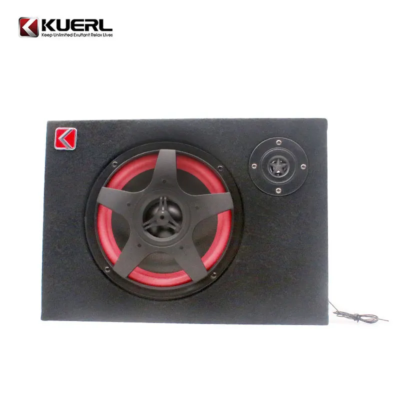 Samochód o dużej mocy 12 V/24 V/220 V Bluetooth potrójnego zastosowania 6-calowy kwadratowy subwoofer samochodowy z kartą wtykową