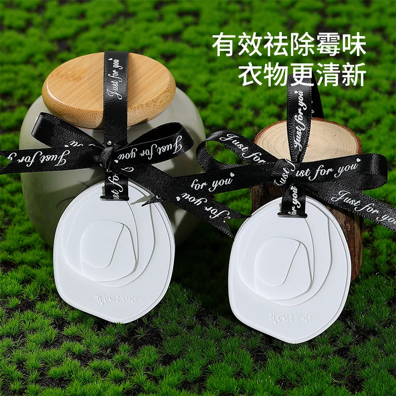 Aromatherapy household indoor incense hanging long-lasting wardrobe diffuser stone gift sachets car pendant solid gypsum wholesa