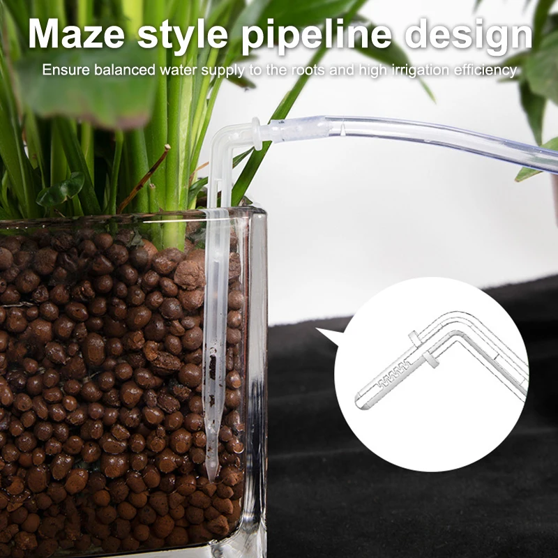 

Automatic Drip Irrigation Kit Programmable Water Timer Digital Display Solar Pump Watering System