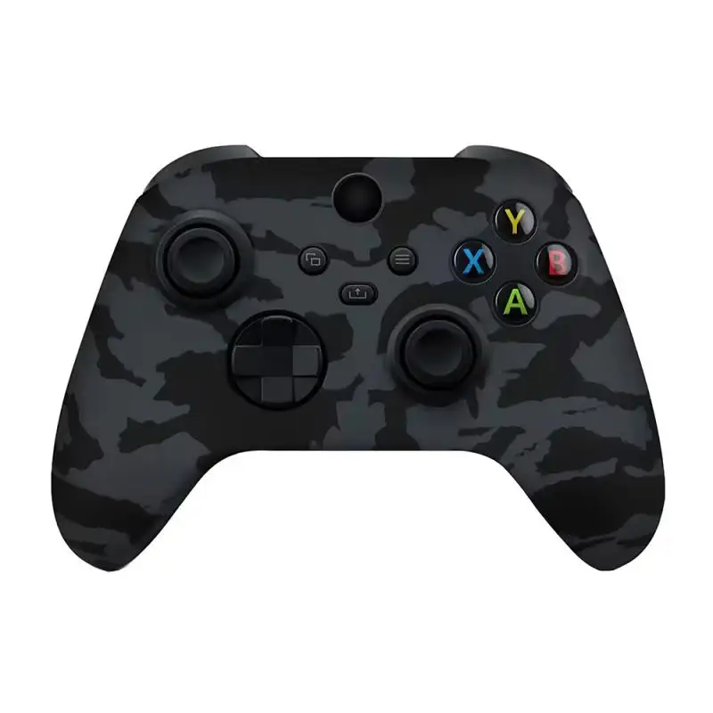 

Silicone Protective Skin Case for Xboxone Series X S Controller Protector Water Transfer Printing Camouflage Cover Grips Caps