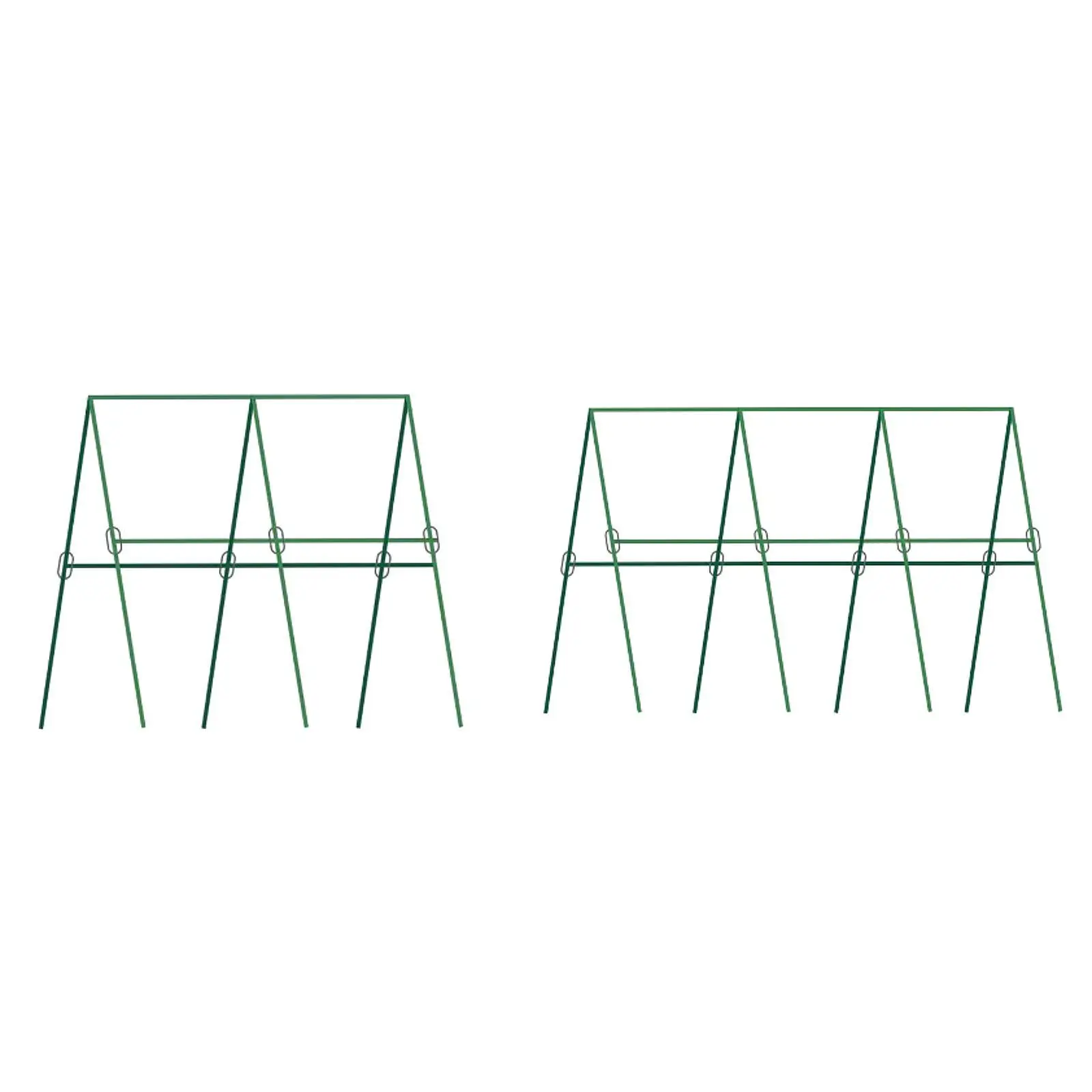 Cucumber Trellis A Frame Steel Tripod Detachable Outdoor for Raised Bed Garden Trellis for Flowers Tomato Grape
