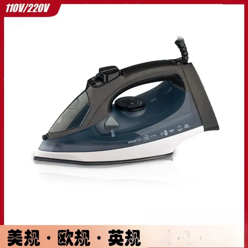 for Cross-border European American Household Steam Iron Hand-held Hanging Electric Ironing Iron with Wire Wet and Dry 2200W