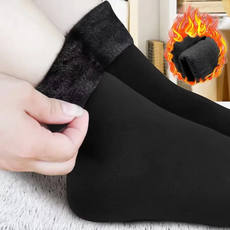 1/3 زوجًا من الجوارب الحرارية النسائية، جوارب شتوية للتزلج والمشي لمسافات طويلة على الجليد، جوارب صوفية دافئة سميكة معزولة #1