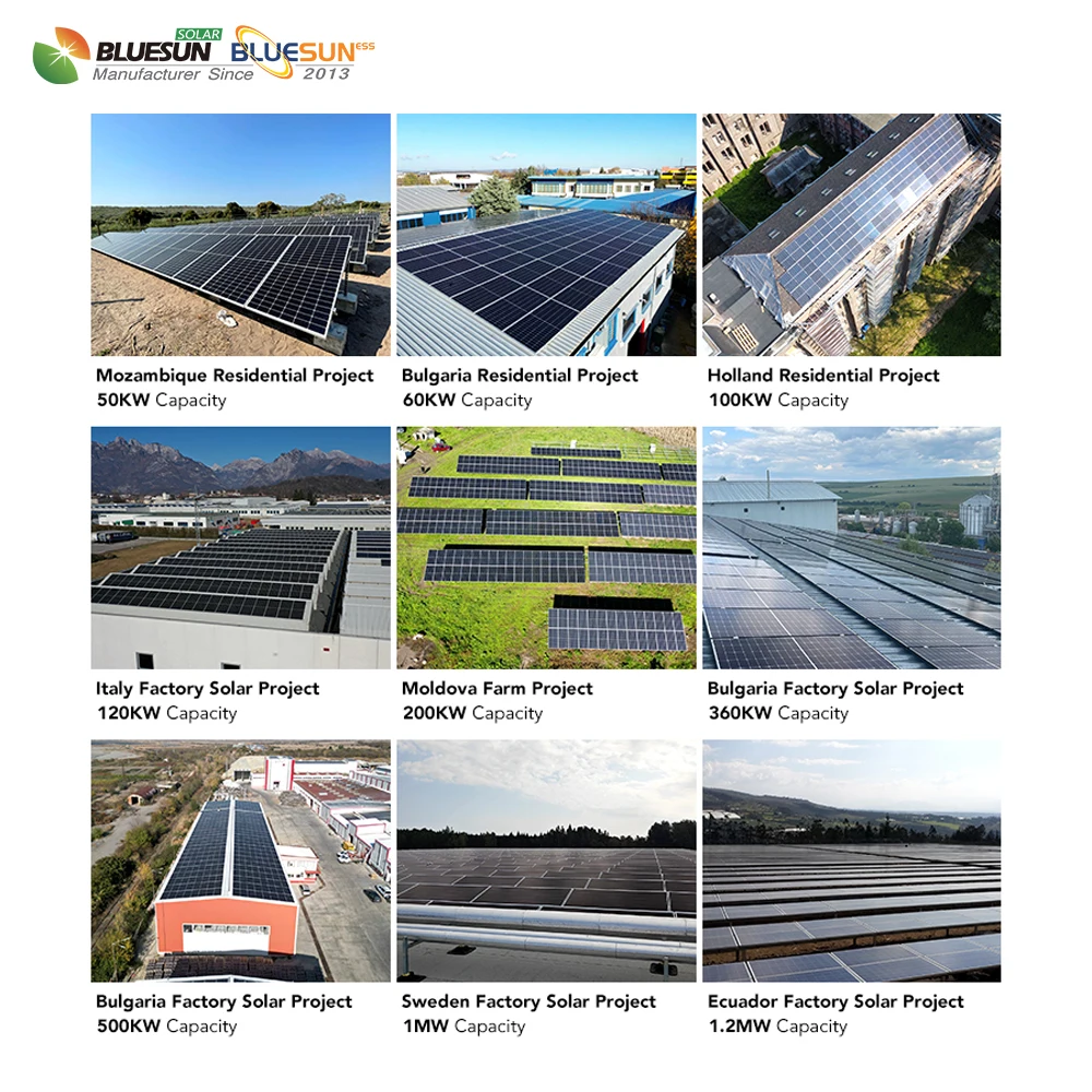 نظام شمسي كامل 20 كيلو وات 5 كيلو وات 10 كيلو وات 12 كيلو وات 15 كيلو وات نظام الطاقة الشمسية 20 كيلو وات هجين للاستخدام المنزلي مع شهادة الاتحاد الأوروبي