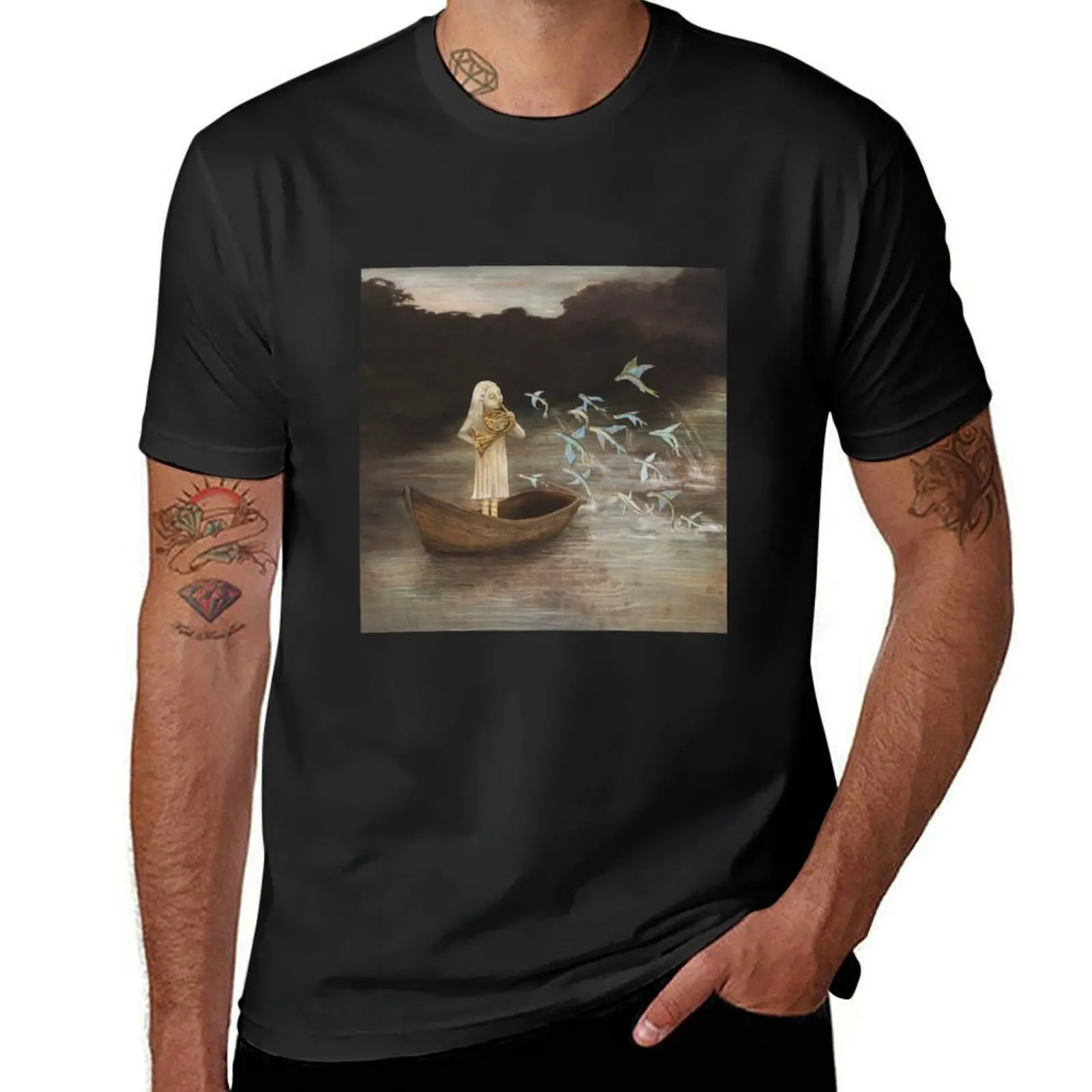 

Solo at Dawn T-Shirt vintage anime shirt plus size clothes custom t-shirts man t shirt mens big and tall t shirts
