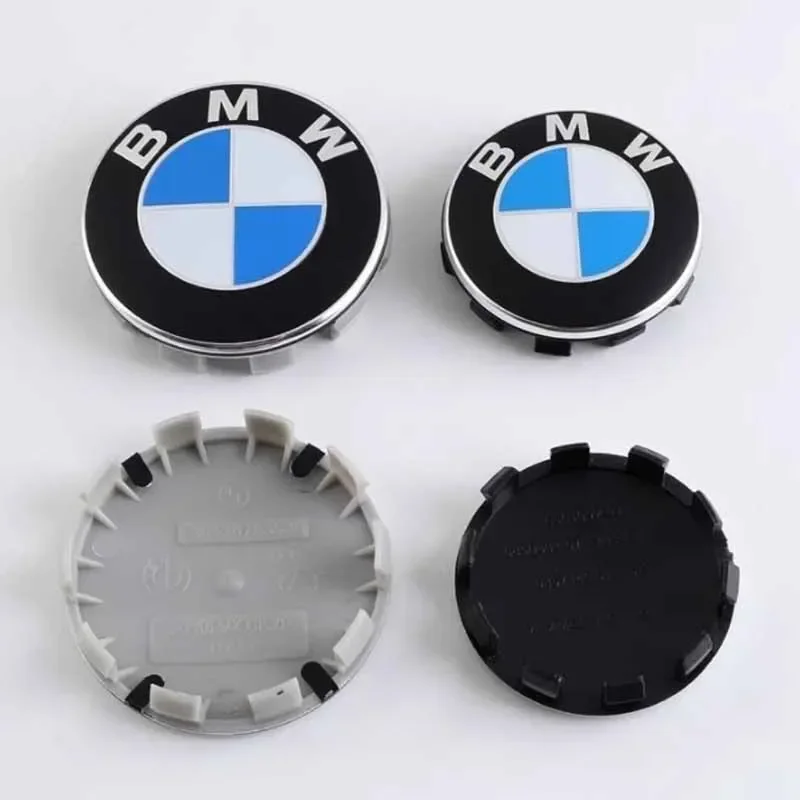 

4PC Car Wheel Center Covers 56mm 68mm Compatible with E36 E46 E53 E90 E91 E60 E61 E93 E87 E84 X1 X3 X5 E70 E71 X6 M3 F30 F20 F10