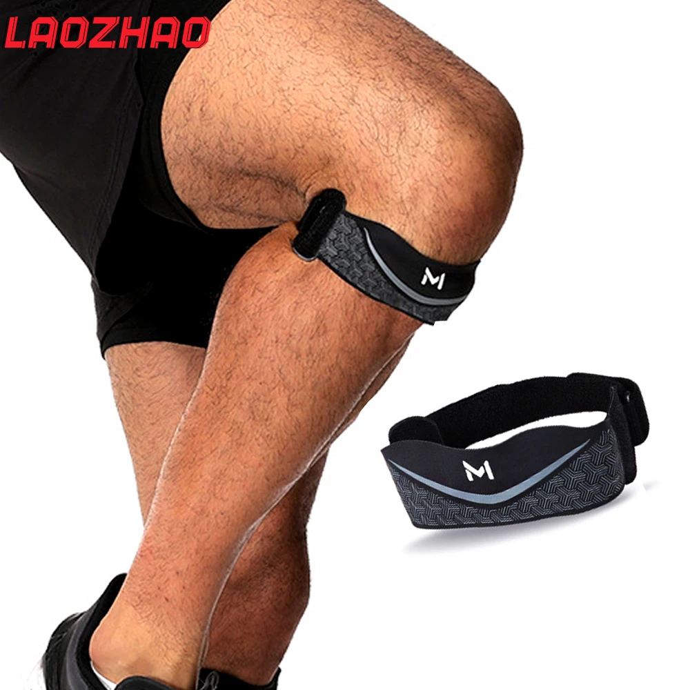 

1 шт. профессиональный ремешок для коленной чашечки с силиконовой гелевой подушечкой-регулируемая поддержка облегчения боли в колене для коленного сустава, тендинита, бега