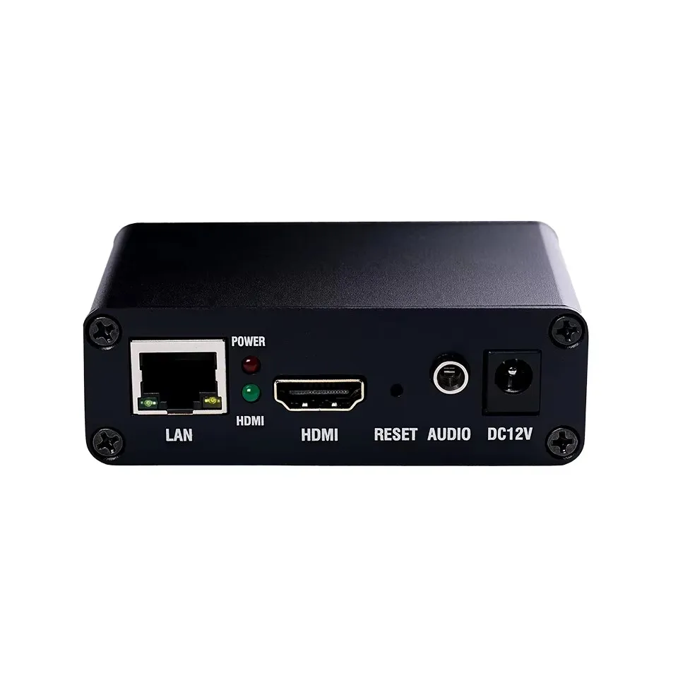 ONVIF Mini Video Streaming IPTV HD HDMI-compatible H265 H264 Wowza Facebook Youtube SRT HLS RTSP UDP RTMP HTTP OBS VMIX Encoder