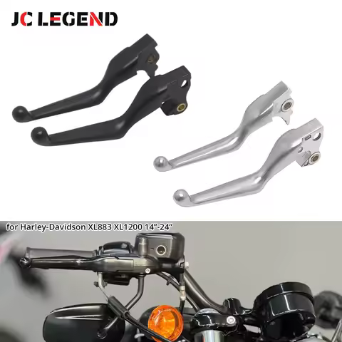 Motorcycle Brake Clutch Levers For Harley Sportster Iron 883 1200 XL883N XL1200N Custom X48 Forty-Eight Seventy-Two 2014-2024