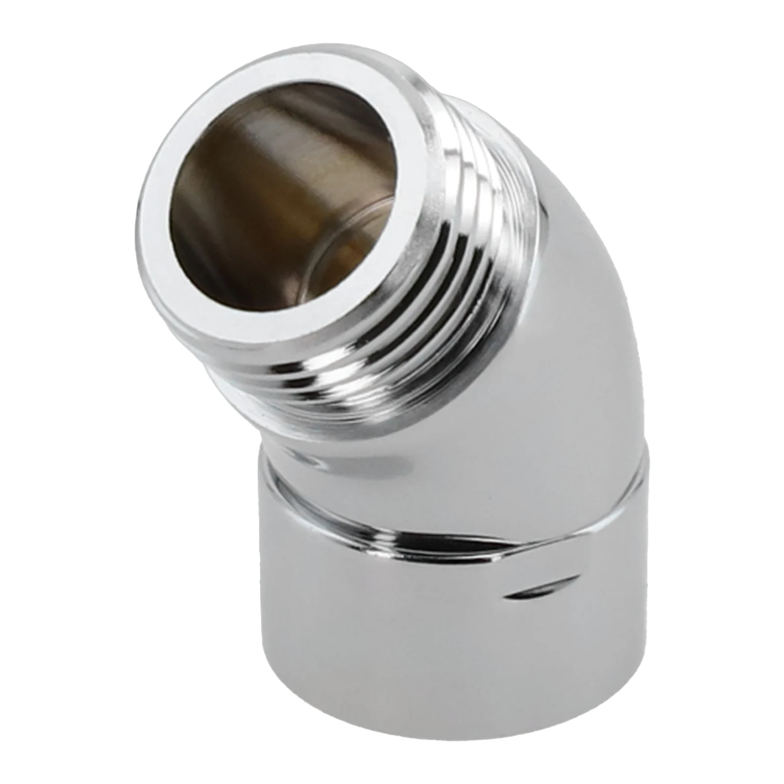 

G1/2 Hand Shower Top Spray Elbow Chrome Angle Female Thread And Male Thread 135° Sprinkler Nozzle Adapter Shower Head Connector