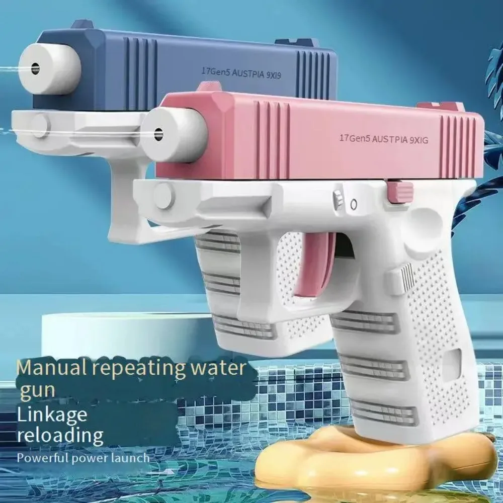 

Mini Glock-Inspired Water Pistol Toy with Automatic Spray