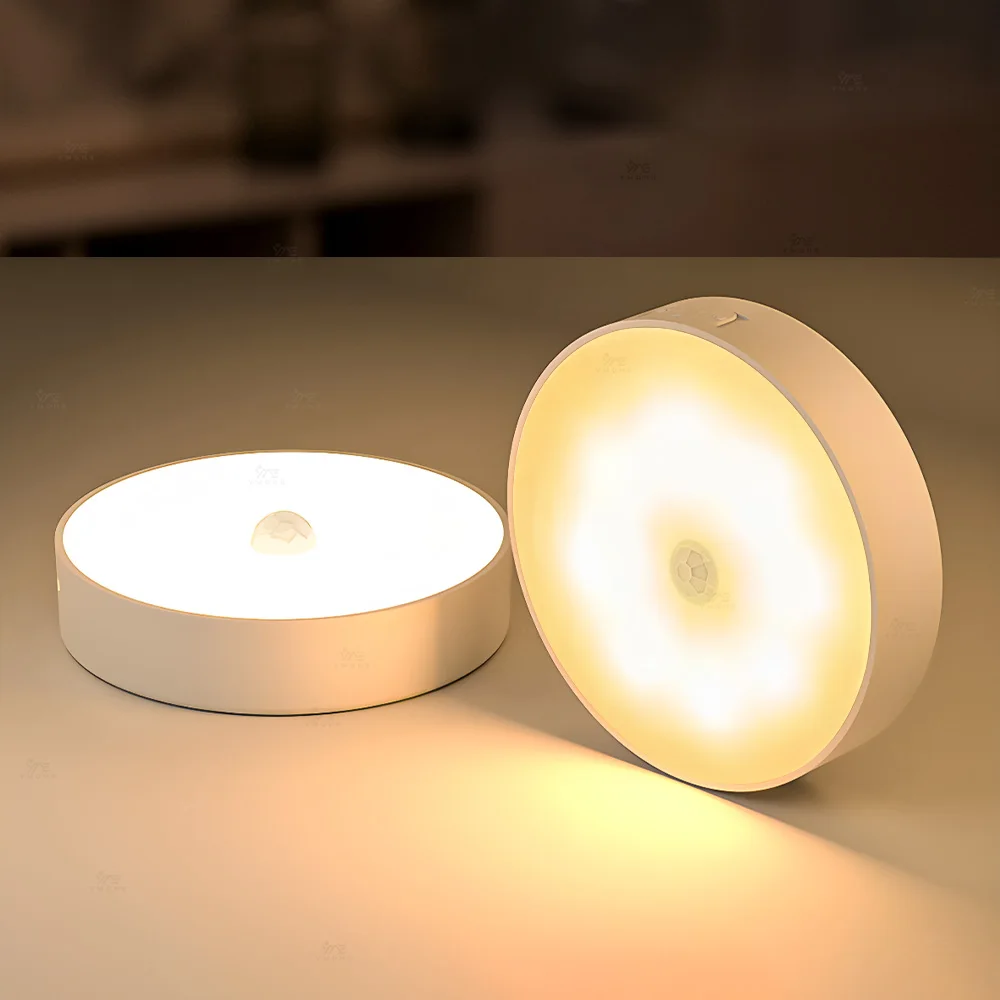 

Сенсорный светильник, беспроводные магнитные светодиодные фонари, USB перезаряжаемый ночник для украшения дома, комнаты, прикроватные лампы, шкаф, лестница