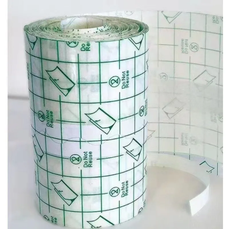 1 Roll 5m Transparent Tape Adhesive Plaster Waterproof Wound Hemostasis Sticker Band First Aid Bandage Emergency Kit