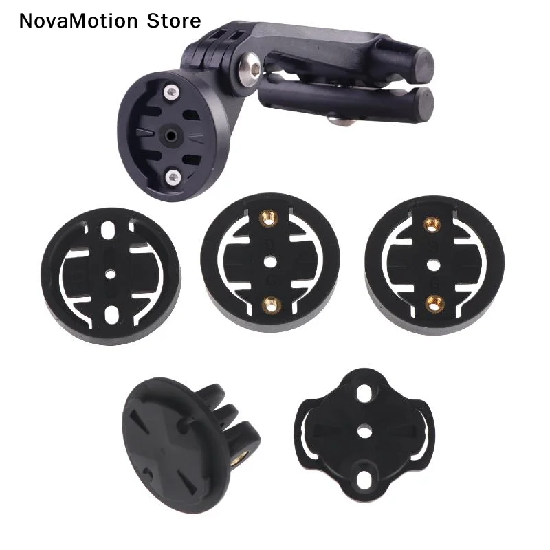 [NM]1/2/3/5Pcs Bike Stem Top Cap Holder Bicycle Computer Mount Bracket Replacement Insert Adapter For Computer[NM]