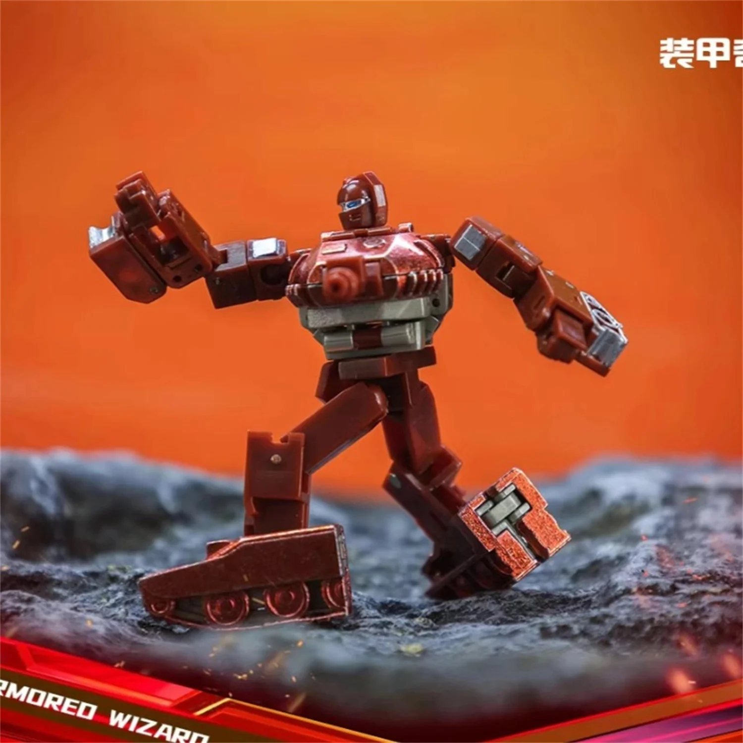 [متوفر] لعبة روبوت للتحول MengPiHou MPH Studio MINI02 Warpath المدرعة