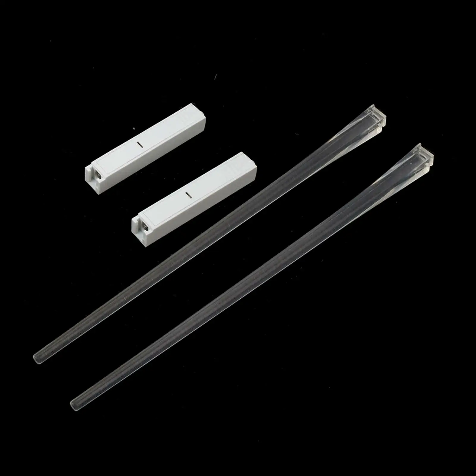 LED Reusable Chopsticks Light Saber Style ABS Plastic Luminous Sticks Table Cutlery for Festive Event Decoration