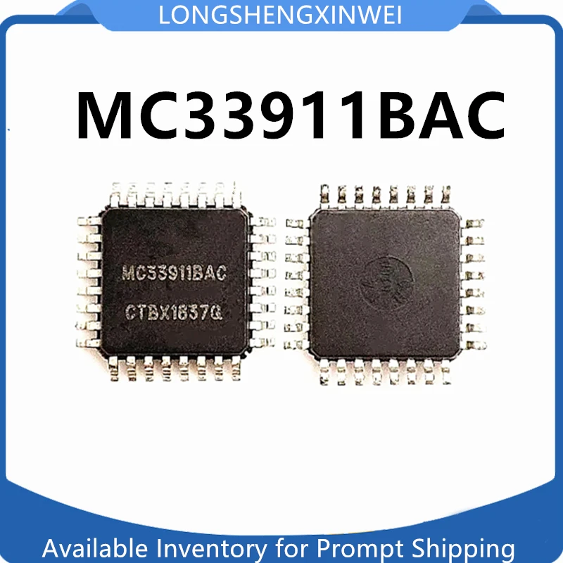 1pcs mc33911bac mc33911 glas aufzug chip automotive computer board ic QFP-32 verpackung