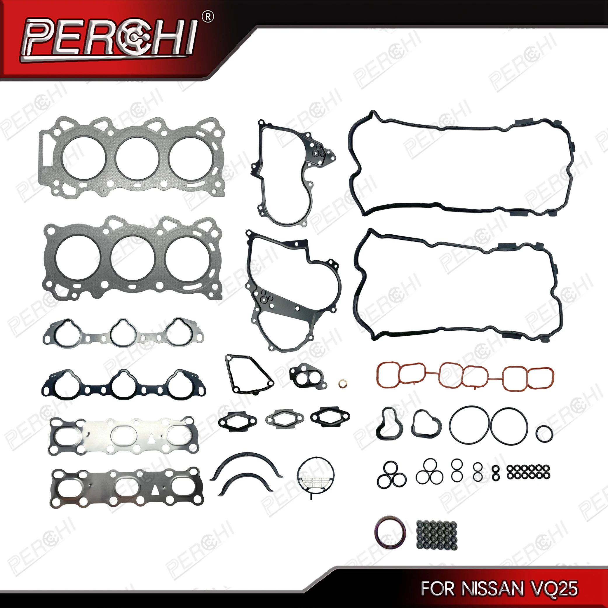 VQ25DE VQ25 Engine Head Gasket Repair Kit Full Set For NISSAN ELGRAND (E51) TEANA II (J32) TEANA 2.5 2008-2013 A0A01-JK20A