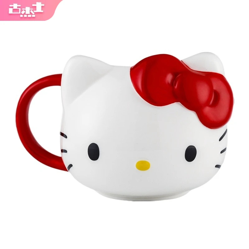 

For Sanrio Cinnamoroll Mugs Cartoon Cute Creative Relief Ceramic Cup Home Milk Coffee Water Cup for Kids Adult Gift Drinkware