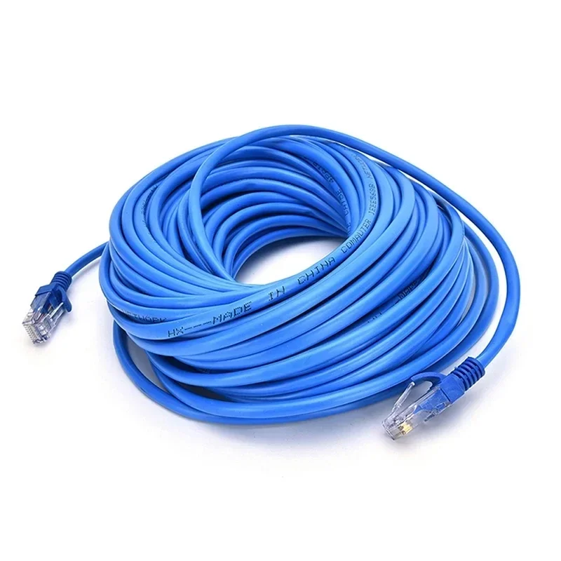 Cat5e Ethernet Network Cable RJ45 Patch Outdoor Waterproof LAN Cable Wires For CCTV POE IP Camera System