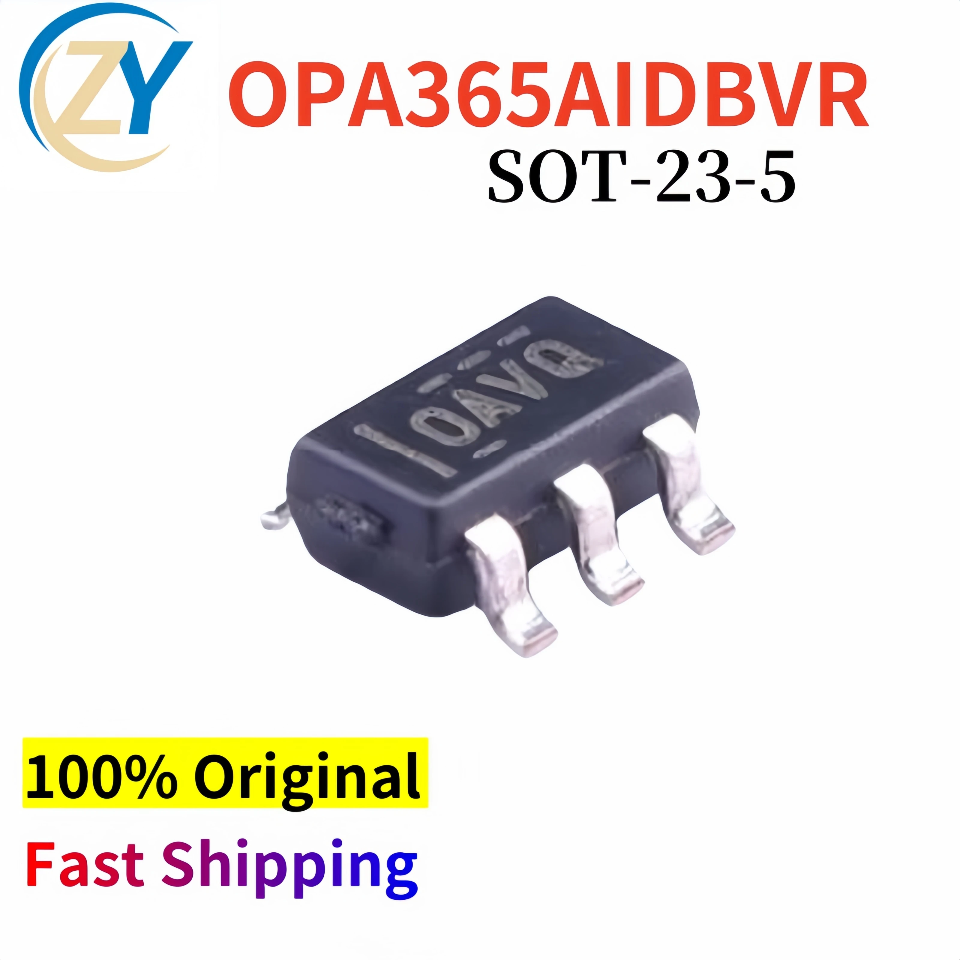 

(10pcs) OPA365AIDBVR OPA365 Amplifier ICs 50MHz 2.2V-5.5V SOT-23-5 100% Original & In Stock